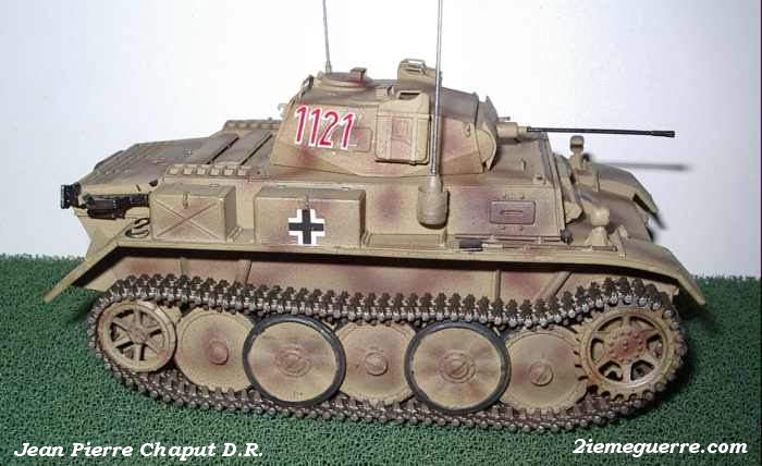 1/43 CHAR TANK PZ.KPFW.II Ausf.L LUCHS (Sd.Kfz. 123) FRANCE 1944